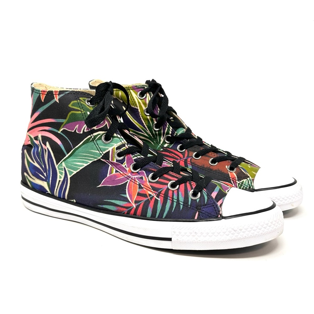 Converse Chuck Taylor All Star HI Unisex Shoes Fuchsia Glow/ Menta/ White - Picture 3 of 13